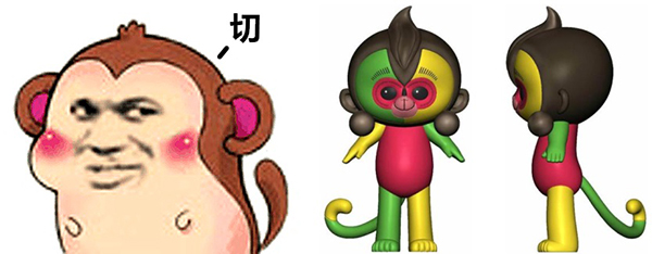 春晚吉祥物猴子，一个大写的猴塞雷
