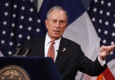 New York City Mayor Michael Bloomberg presents his proposed executive 2013 New York City budget at City Hall in New York